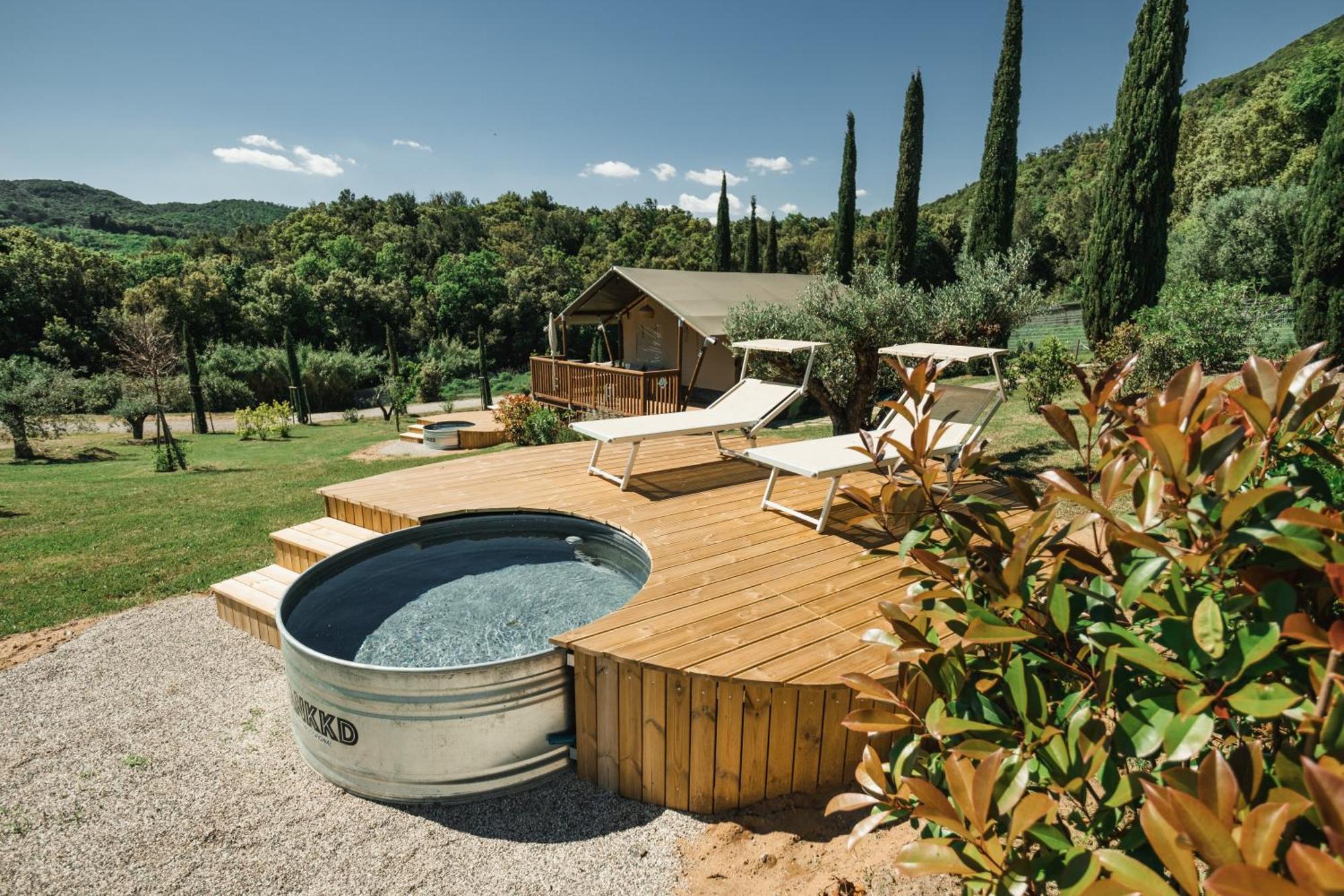 Hotel Glamping Le Tegole Riparbella Exterior foto
